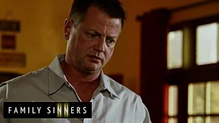 Stepfather catches stepdaughter masturbating to his videos, wanna see real action?