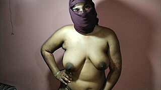 stepmom gives stepson a back massage