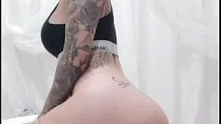 Can you resist novinha safada rachell miranda riding that big tits tattooed brazilian solo?