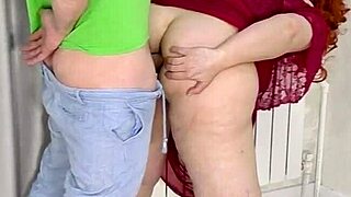 Sexy big ass milf, wanna ride her stepson's cock hard?