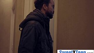 Cute Petite Teen Dominated Intensely By Creepy Big Dick Stalker