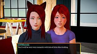 मेरा न्यू फैमिली गेम रेडहेड मिल्फ और ब्रूनेट के साथ