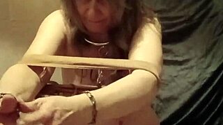 Housewife Bent Over for Solo Dirty Talk Masturbation