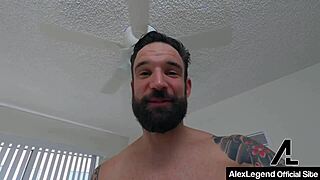 Beautiful latina, I got milk in my ass and let endowed neighbor fuck my pussy alone.