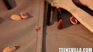 zazie skymm and raul costa in passionate pov action.