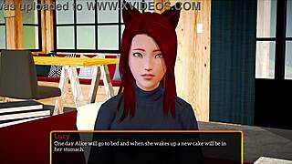 मेरा न्यू फैमिली गेम रेडहेड मिल्फ और ब्रूनेट के साथ