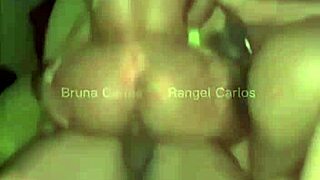 My girlfriend watched as I fucked her friend in this 3some, sexy latina milf.