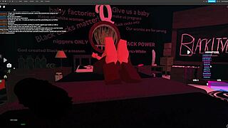 Blonde Bitch Gets Roughly Fucked by Big Black Cock