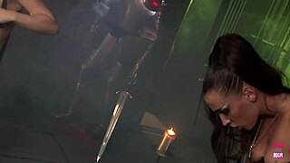 Hey, those lesbian vampires are really going wild with that dildo penetration