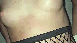 He Gets On Top In Uniform Making Me Horny With Small Tits