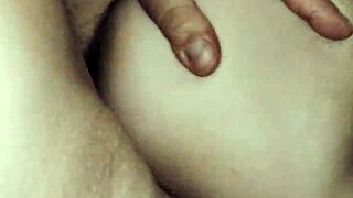 beautiful slender milf in fishnets