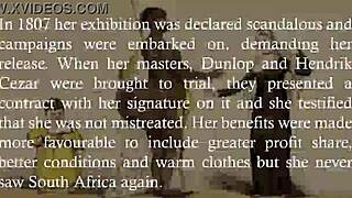 the story of saartjie baartman and her history