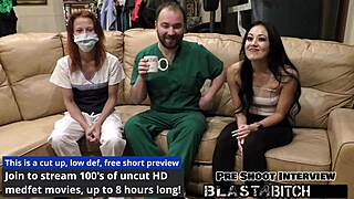 blaire celeste sucks dick and gets her pussy blasted with cum