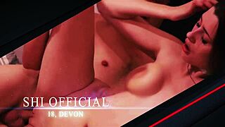 Detailed View Of Tattooed Big Pussy Lips As Novinha Uses Dildo And Monster Cock