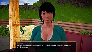 मेरा न्यू फैमिली गेम रेडहेड मिल्फ और ब्रूनेट के साथ