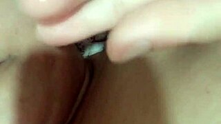 She cleans honey off her vibrator and cums again in this brazilian solo part 2.