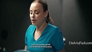 the demon fucks the nurse and squirts milk into her mouth