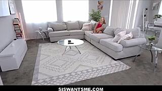 Siswantsme - Small Tits Skinny Blonde Teen Stepsister Orgasms During Family Sex with Stepbrother POV - Dylan Moore Joshua Lewis