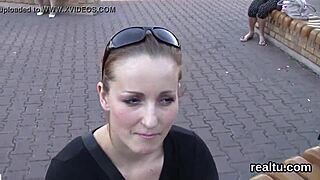 flawless czech teen 18+ got teased in hypermarket and penetrated in pov