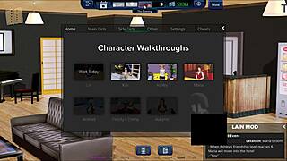 exploring the harem hotel in this game adventure with 18+ themes