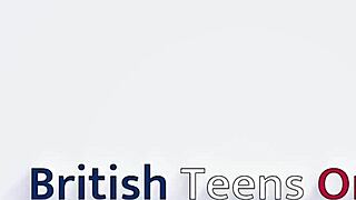 Two British 18 Year Olds Explore Lesbian First Time With Toys And Natural Tits