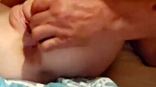 Spreading pussy and ass for close-up cock sucking to cum in mouth