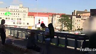 flawless czech teen 18+ got teased in hypermarket and penetrated in pov