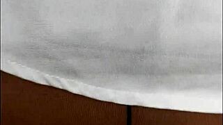 Public toilet bathroom boss fucked his secretary