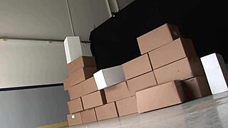 Roller Skates and Fishnets on Cindy Behr Riding Hard Cock.