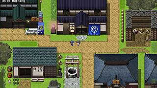 threesome with busty babe and tantaly doll in pov, including blowjob and creampie