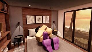 roblox raven team leader chats with neighbor 😊