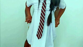 स्कूल बाद अकेले में कपल की जोरदार चुदाई!