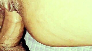 why did i share the bed with aunty and cum inside her tight wet pussy?