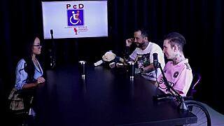 Latina morena alice vasconcelos shows big tits in lingerie, turns bisexual after ass filled with drink