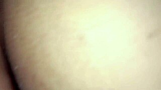 Cock Thrusts Into Shaved Pussy Until It Squirts.