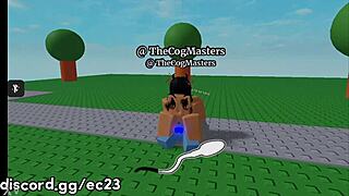 roblox girl rides cock hard in roblox