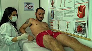 Nurse Goes Wild Over Patient’s Hard Erection!