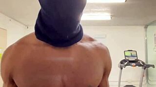 working out my neck and shoulders outdoors in california for the ladies