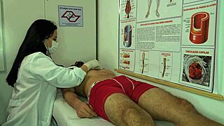 Nurse Goes Wild Over Patient’s Hard Erection!