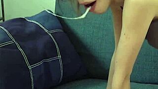 Extreme Face Fuck Leaves Candie Cross Totally Wrecked