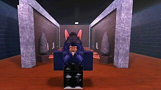 Fucking a wild slut through the glory hole. Her big tits bounce with every thrust.