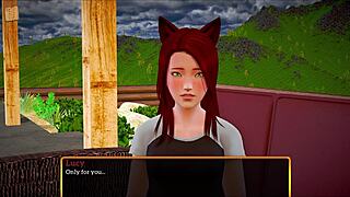 Hey, meet my new family in this 382nd episode of small tits and teen adventures