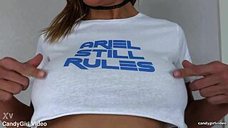 Ariel Andrews still rules with teasing panty play in 4K