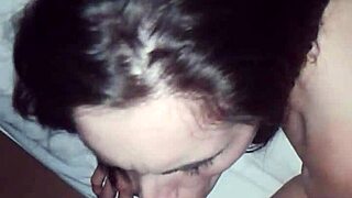 UK ex-girlfriend turns slutty friend for intense cock sucking blowjob session with girlfriend