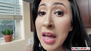 i fucked my busty stepmom while she was doin the dishes