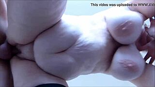 Mature amateur bbw gets fucked from behind