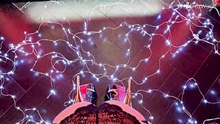 cute redhead teen 18+ gives passionate blowjob - kaira love