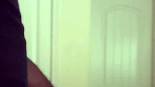 Amateur Couple Goes Wild with Creamy Backshots in Bathroom