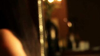 i saw this mature indian milf in her black dress solo