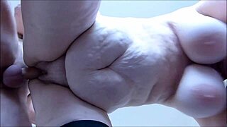 Mature amateur bbw gets fucked from behind